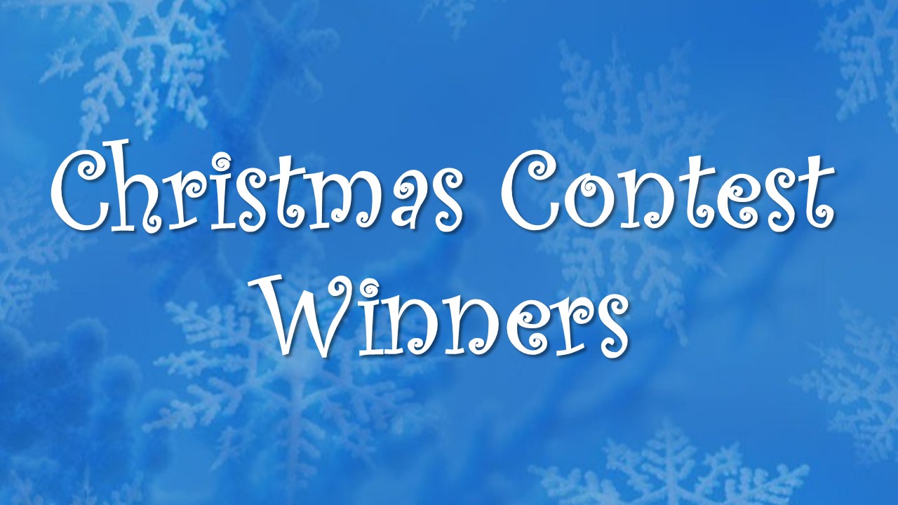 Christmas Contest Winners