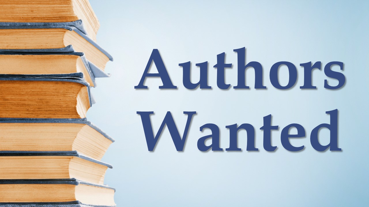 Authors Wanted